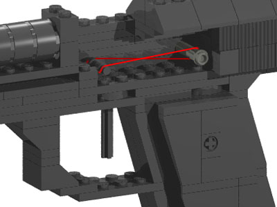 Beretta 9mm 2nd gen. Cutout