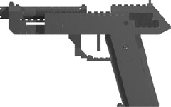 Beretta 9mm 2nd gen. Left Retracted